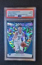 LAMELO BALL 2020-21 Panini Contenders #1 of 25! Rookie Draft Class Cracked Ice📈