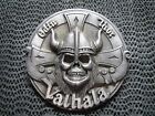 Odin Thor Valhala Viking Skull Belt Buckle! Vintage! Rare! Psyco Trash! Pi! 1995
