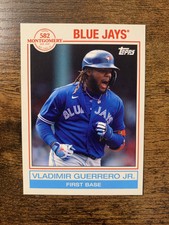 2022 Topps Montgomery Club Set 4 Vladimir Guerrero Jr. Card 8 Toronto Blue Jays