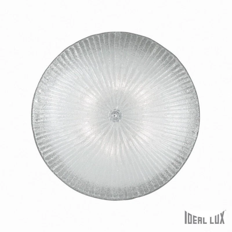 Shell PL6 Plafoniera rotonda Ø60 vetro trasparente - Immagine 1 di 1