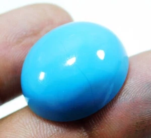 26.30 CT Natural Beautiful Cabochon Cut Sleeping Beauty Turquoise Loose Gems - Picture 1 of 5