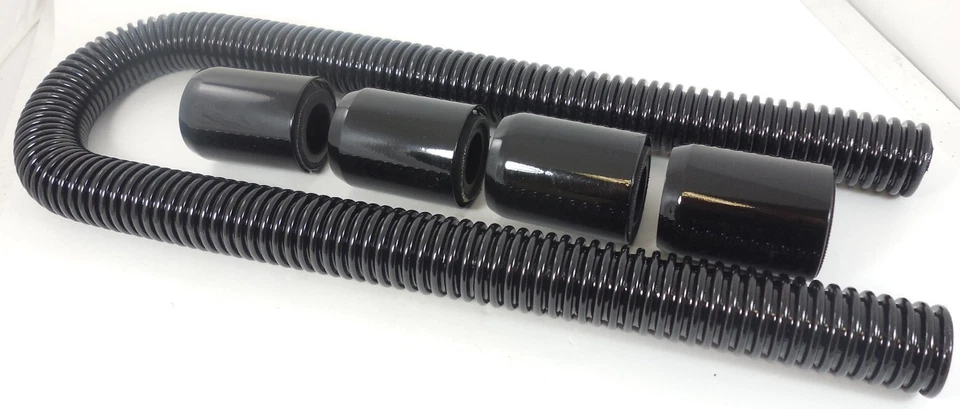 Manguera de radiador de acero inoxidable Racing Power Company R7310bk negra 48" Foto 1 de 1