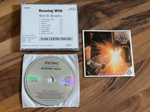 RUNNING WILD Gates To Purgatory RARE 1988 full silver GERMANY CD album pressing - Picture 1 of 8