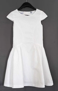 okaidi festliches Kleid weiß Gr. 152 (eher Gr. 140 / 146 ) Hochzeit Kommunion - Bild 1 von 5