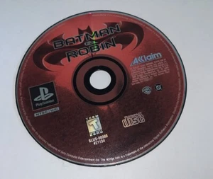 Batman & Robin Game for PlayStation 1 PS1 Disc Only ROUGH CONDITION - Picture 1 of 7