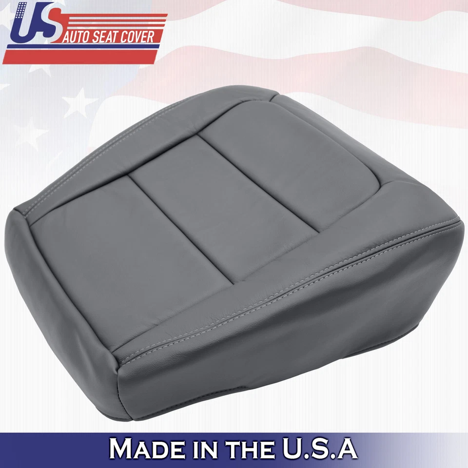 Ford Explorer Sport Trac 2001 2002 2003 parte inferior del pasajero cubierta de asiento de cuero gris Foto 1 de 4