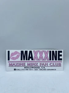 A24 x Online Ceramics x MaXXXine Fan Club Bumper Sticker - SOLD OUT - Picture 1 of 4