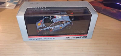 Ixo 1/43 Hyundai I20 Coupè WRC Tour De Corse 2017 Winner Neuville Gilsoul - Immagine 1 di 4