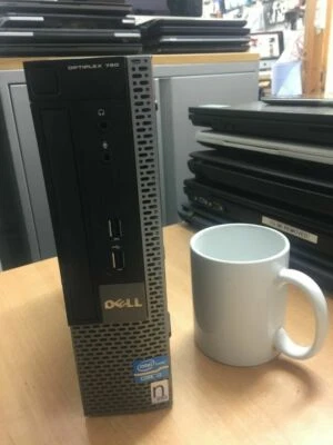 DELL Optiplex 790 USFF PC intel Core i3-2ndGen 4GB RAM 250GB HDD Windows10 WiFi - Image 1 of 4