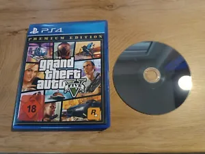 GTA Grand Theft Auto V Premium Edition (PlayStation 4, 2013)