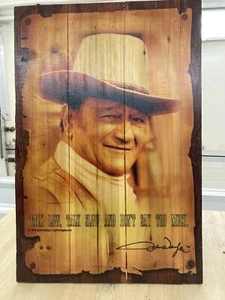 ¡NUEVO! Cartel de madera de John Wayne XXL - ¡Gran regalo!¡! - Imagen 1 de 7