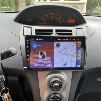 Für Toyota Yaris XP90 2005-2012 Autoradio RDS GPS Navigation 9" Android 14 DAB - Bild 1 von 4