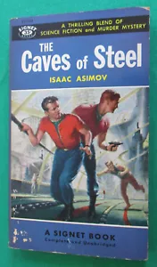 Caves of Steel Isaac Asimov Taschenbuch Signet Erstdruck Oktober 1955 S-1240 - Bild 1 von 10