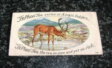 Typhoo Tea - Aesops Fables No12 - The Stag Looking Into The Water