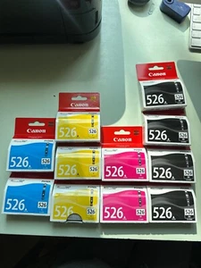 Canon Druckerpatronen 526, mehrere Farben - Bild 1 von 1