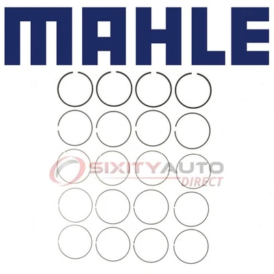 MAHLE Engine Piston Ring Set for 2006-2007 Saturn Ion 2.4L L4 - Cylinder wo - Image 1 of 4