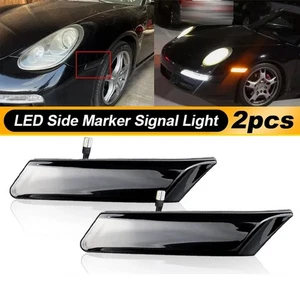 For Porsche Boxster Cayman 987 Porsche 911 Carrera Amber LED Side Marker Lights - Bild 1 von 24