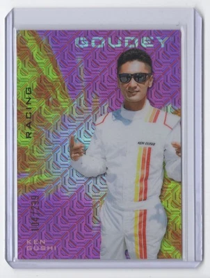 2021 UD Goodwin Champions Goudey Platinum Pink Traxx Ken Gushi 104/299 #G11 - Image 1 of 2