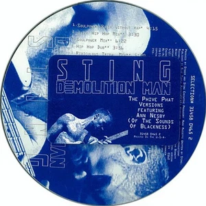 Sting: Demolition Man PROMO MUSIC AUDIO CD pop rock maxi-single hip hop remixes! - Picture 1 of 1