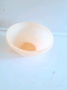 Vintage Tupperware Wonderlier Pastel Yellow Mixing Bowl No Lid #233-21 - Picture 1 of 3