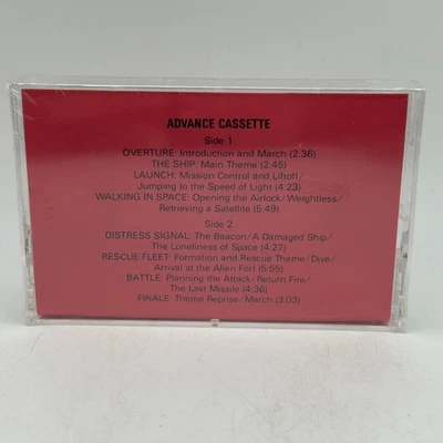 Amin Bhatia The Interstellar Suite Cassette 1987 Modern Classical PROMO SEALED - Image 1 of 4