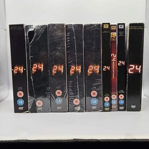24 The Complete Series - Seasons 1-8 and Redemption DVD - Part Sealed, Free Post - Picture 1 of 19
