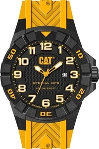 CAT Caterpillar Special OPS military Style Men's Carbon Fiber Watch K212127117 - Picture 1 of 1