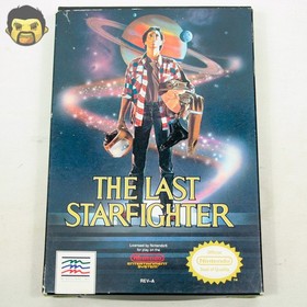 The Last Starfighter NES CIB Nintendo Entertainment System 1989 Complete Manual