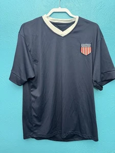 Herren US Fußball Trikot USA L blau, U.S. Soccer auf Rückseite - Bild 1 von 5