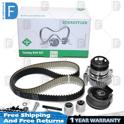 INA Water Pump Timing Belt Tensioner Kit FOR VW GTI Passat AUDI A4 2.0 FSI BPY Foto 1 de 4