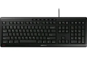CHERRY JK8500EU2 Stream 104-key SX Scissor Mechanism Wired Keyboard - Black - Picture 1 of 5