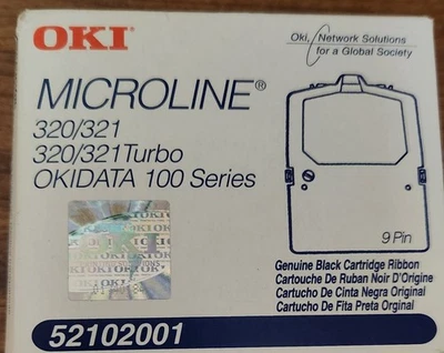OKI MICROLINE 320/321 TURBO OKIDATA 100 SERIES 52102001 New in Packaging - Image 1 of 2