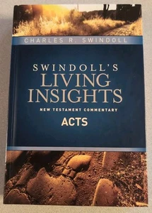 Living Insights on Acts by Charles R. Swindoll (2016, Hardcover), Free Shipping - Imagen 1 de 4