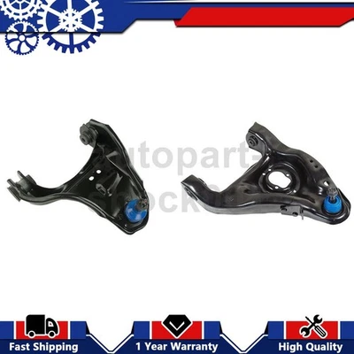 2 Brazos de control inferiores superiores delanteros derechos para Chevrolet S10 4x4 tracción trasera 4,3 L 1997 Foto 1 de 4