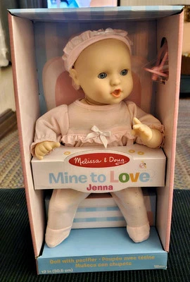 Кукла Melissa & Doug Mine To Love Jenna с соской новая  - Изображение 1 из 4