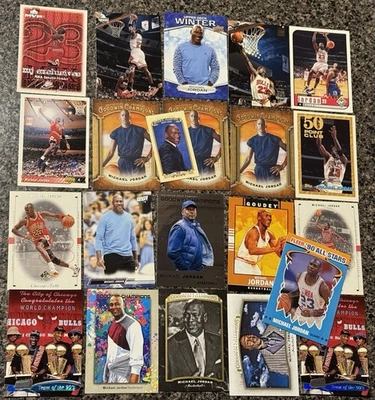 Lote de 50 cartas Michael Jordan Chicago Bulls basquete SP inserção Topps deck superior - Imagem 1 de 4