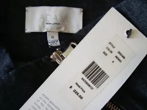 Neu mit Etikett $ 225 Adam LIPPES Trend-Stil runder Reißverschluss entworfen Rock Made in NYC/USA Größe 8 - Bild 1 von 4