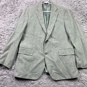Stafford Men's Signature Linen Blend Classic Fit 2-Button Sport Coat Blazer 42 - Picture 1 of 10