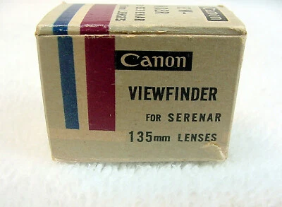 135mm 135/4 Viewfinder | Boxed | Clean & Clear | NOS | New | $94 | - Image 1 of 4