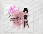 Beauty salon Personalised facecloth, Girls gift, Salon owner, Beauty, Makeup