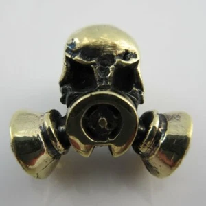 Gasser Gas Mask Lanyard Paracord/Leather Bead by Lion ARMory - Picture 1 of 7