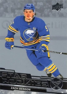 2023-24 Upper Deck STAR ROOKIES RC Zach Benson #25 - Bild 1 von 2