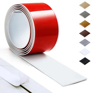 Floor Transition Strip Self Adhesive Vinyl Laminate Floor Cover Strip 3" Floo... - Picture 1 of 6
