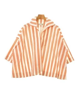 BALENCIAGA Blouses IvoryxOrange(Stripe Pattern) 38(Approx. S) 2200574221124 - Picture 1 of 5