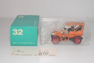 A61 1:43 RIO 32 1903 MODELO FIAT 16 24 HP NARANJA CON NEGRO SIN USAR, EN CAJA Foto 1 de 4
