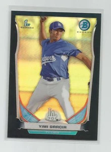 2014 Bowman Chrome YIMI GARCIA Black Refractor 64/99 - Picture 1 of 1