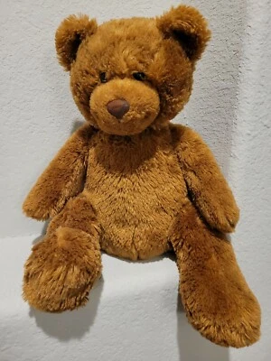 Oso de peluche Aeropostale 16" marrón peluche animal Foto 1 de 3