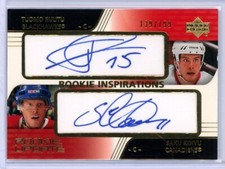 2003-04 Upper Deck Rookie Update #160 Tuomu Ruutu RC/ Saku Koivu AUTO /199