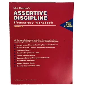 LEE CANTER'S ASSERTIVE DISCIPLINE ELEMENTARY WORKBOOK - BRAND NEW - FAST SHIP - Bild 1 von 11