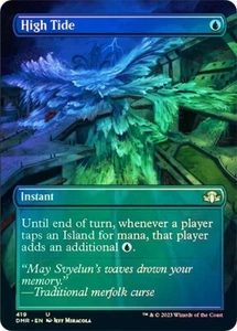 High Tide *Borderless Foil* | DMR Dominaria Remastered | NM | MTG - Picture 1 of 1